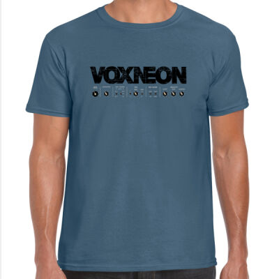 VOXNEON - Men's Filter Circuit tee (black logo) Thumbnail