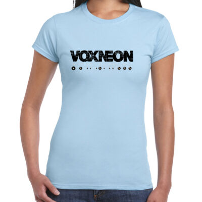 VOXNEON - Women's Filter Circuit tee (black logo)  Thumbnail